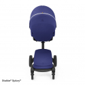 2 - kombinácia kočíka STOKKE Xplory X Black/Brown - Royal Blue