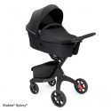 2 - kombinácia kočíka STOKKE Xplory X Black/Black - Rich Black