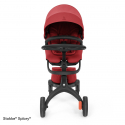 Športový kočík STOKKE Xplory X Black/Black - Ruby Red