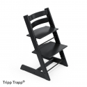 Set STOKKE Tripp Trapp Jedálenská stolička Black, Baby set Black, Pultík Black