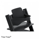 Set STOKKE Tripp Trapp Jedálenská stolička Black, Baby set Black, Pultík Black