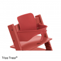 Set STOKKE Tripp Trapp Jedálenská stolička Warm Red, Baby set Warm Red, Pultík Black