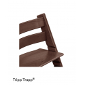 Set STOKKE Tripp Trapp Jedálenská stolička Walnut Brown, Baby set Walnut Brown, Pultík Black