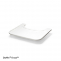 Set STOKKE Steps Jedálenská stolička White/ Natural, Baby set Pink + Pultík White