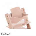 Set STOKKE Tripp Trapp Jedálenská stolička Serene Pink, Baby set Serene Pink, Pultík White