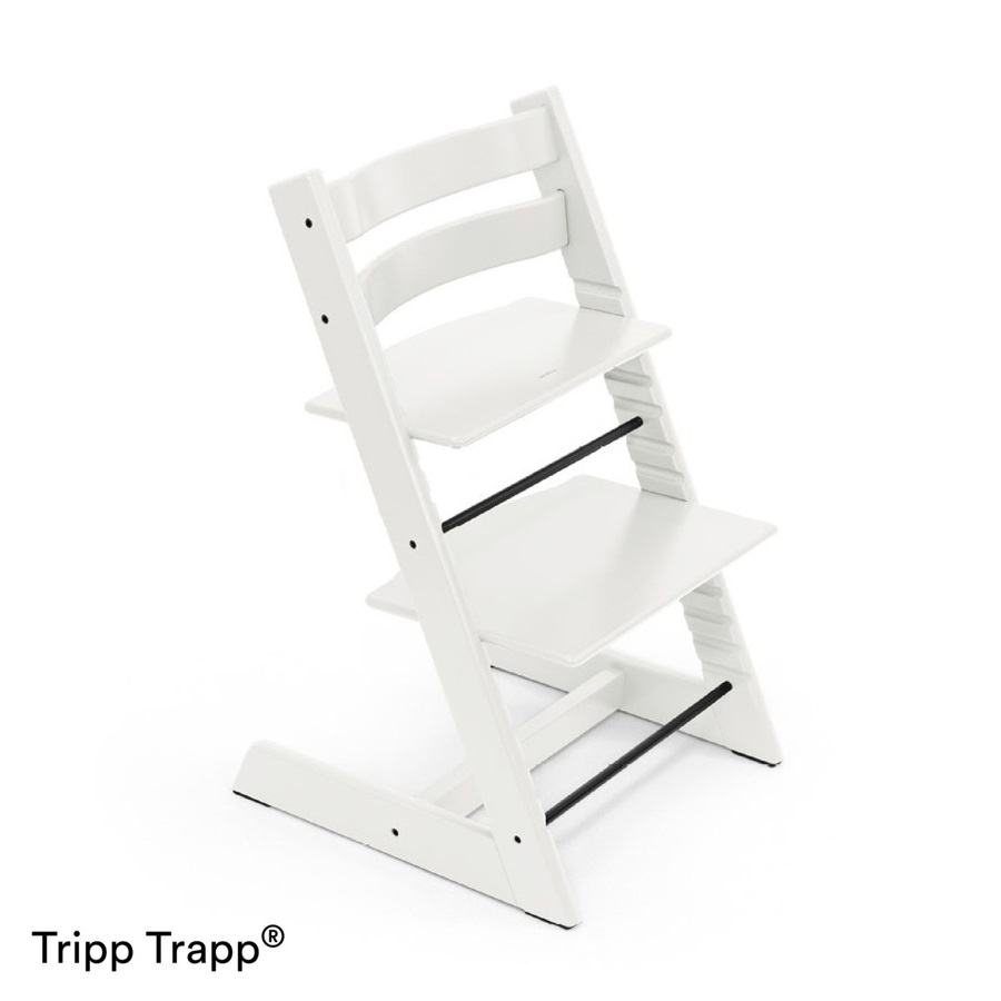 Set STOKKE Tripp Trapp Jedálenská stolička White, Baby set White, Pultík White