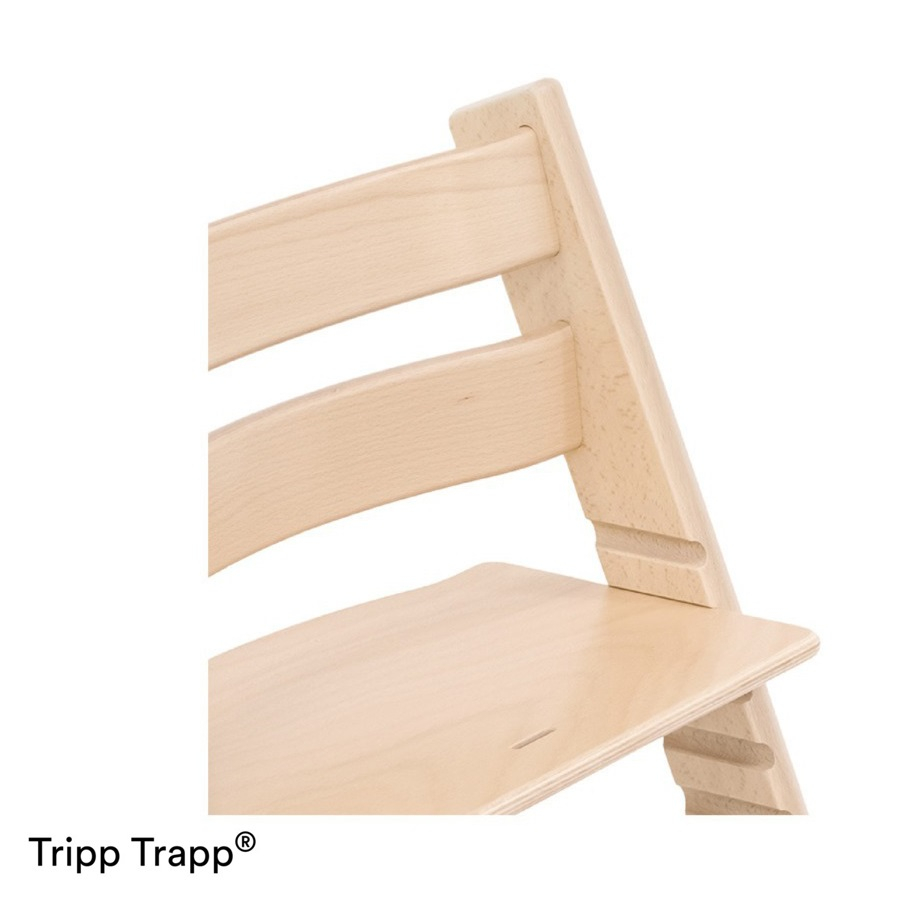 Set STOKKE Tripp Trapp Jedálenská stolička Natural, Baby set Natural, Pultík White