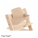 Set STOKKE Tripp Trapp Jedálenská stolička Natural, Baby set Natural, Pultík White