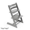 Set STOKKE Tripp Trapp Jedálenská stolička Storm Grey, Baby set Storm Grey, Pultík White