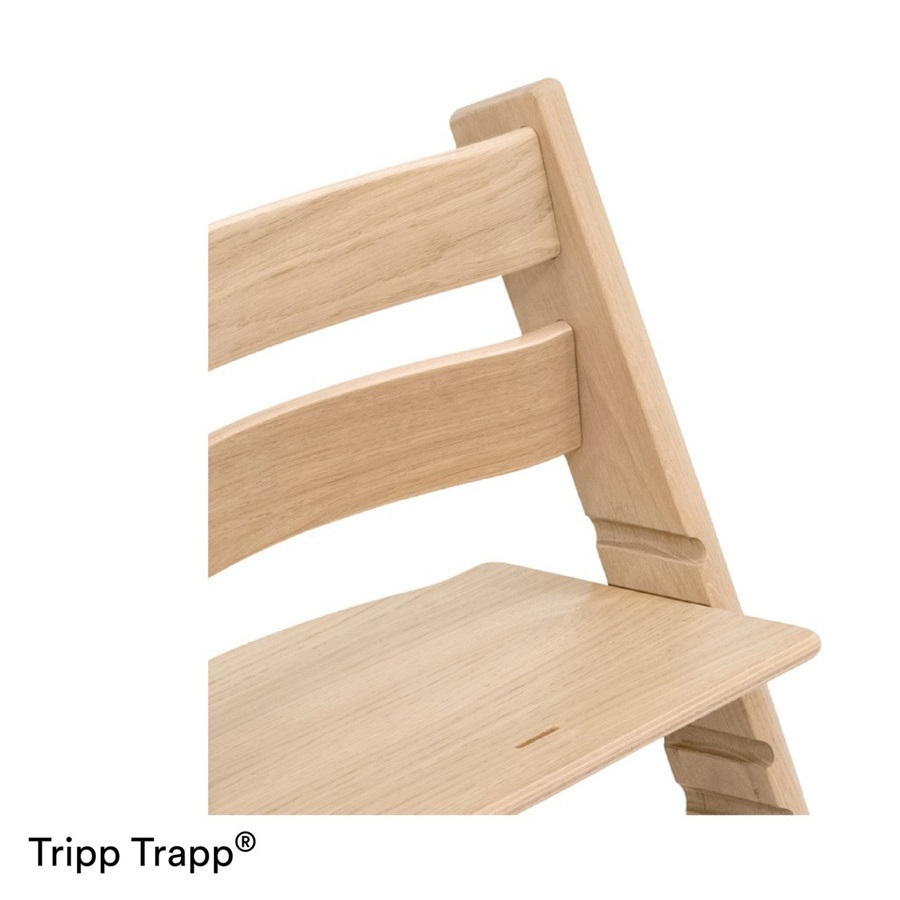 Jedálenská stolička Stokke Tripp Trapp Oak Natural + Babyset