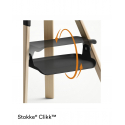 Jedálenská stolička STOKKE Clikk Black Natural + DARČEK