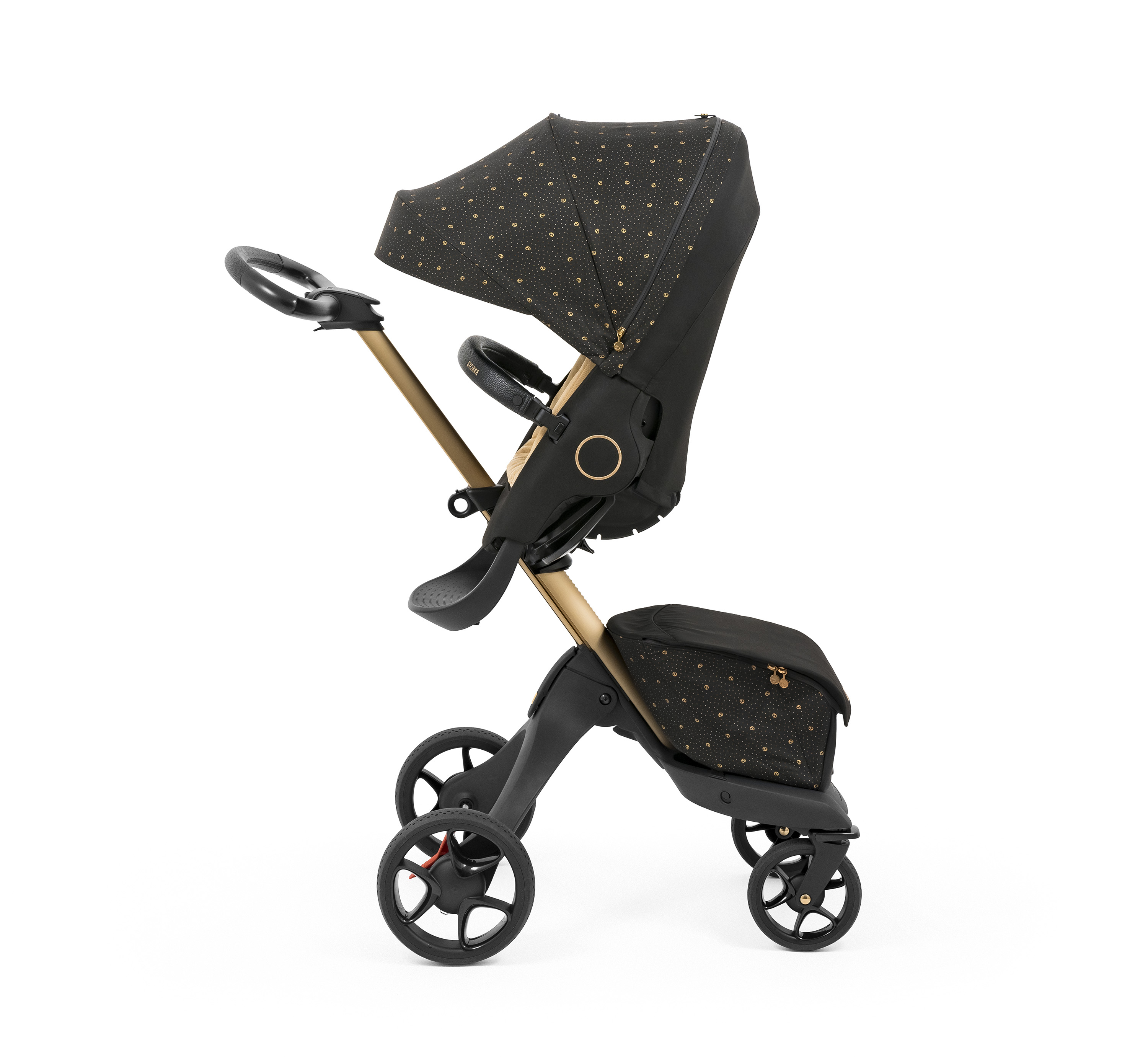 Športový kočík STOKKE Xplory X Gold/Black - Signature Black