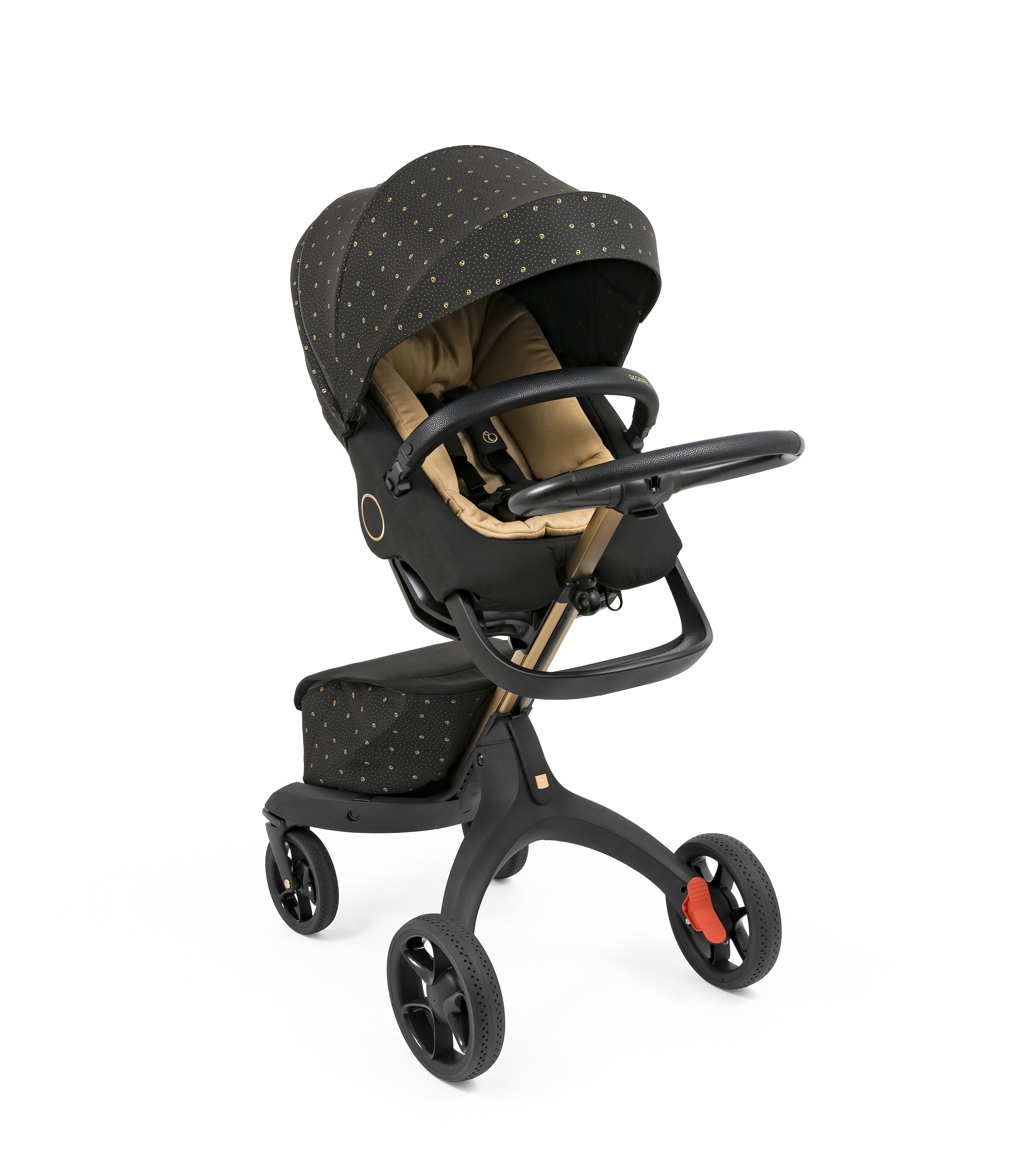 Športový kočík STOKKE Xplory X Gold/Black - Signature Black