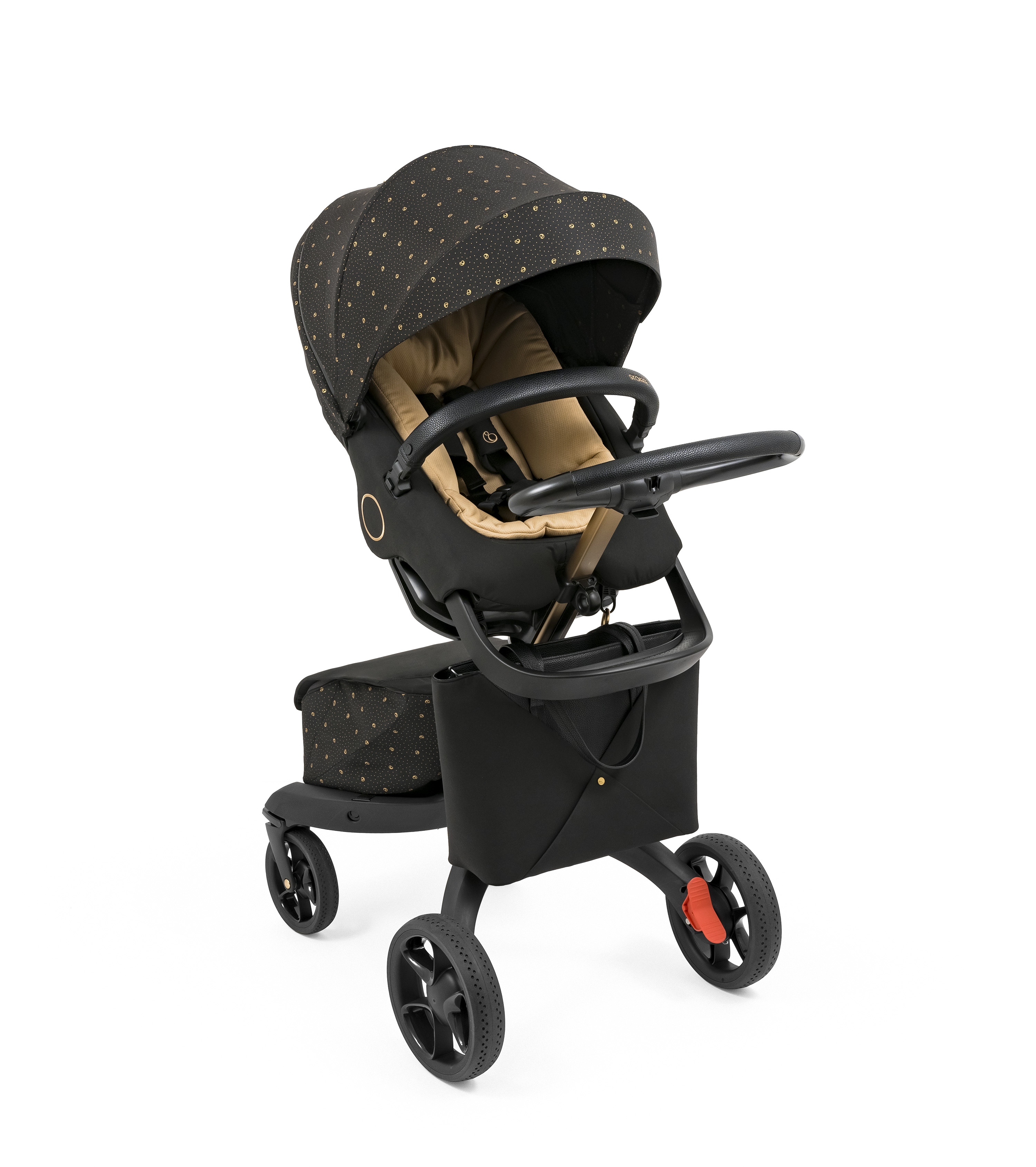 Športový kočík STOKKE Xplory X Gold/Black - Signature Black