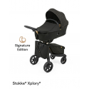 2-kombinácia kočíka STOKKE Xplory X Gold/Black - Signature Black