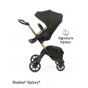 2-kombinácia kočíka STOKKE Xplory X Gold/Black - Signature Black