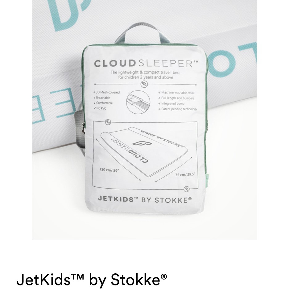 Nafukovacia detská posteľ STOKKE CLOUDSLEEPER™ JETKIDS™