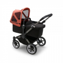 Letná strieška BUGABOO Donkey 3/5 Breezy - Sunrise Red