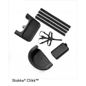 Jedálenská stolička STOKKE Clikk Black Black