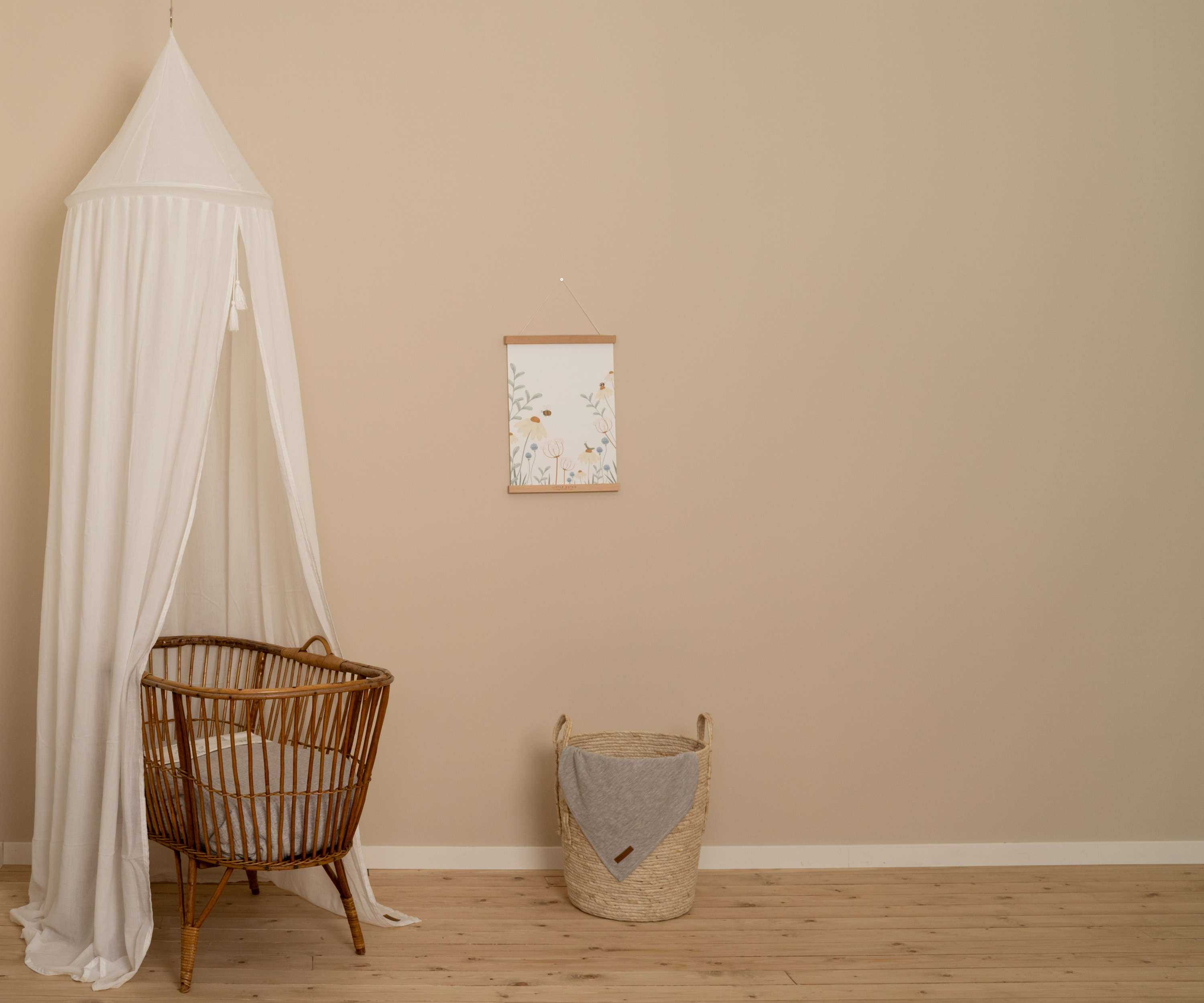 Baldachýn nad postieľku LITTLE DUTCH - Off White