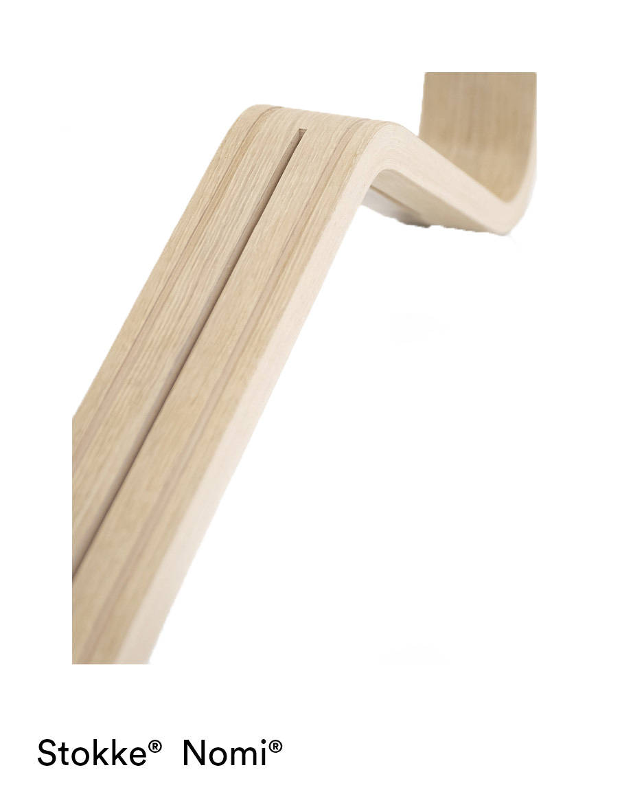 Jedálenská stolička STOKKE Nomi - Natural/Navy