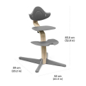 Jedálenská stolička STOKKE Nomi - Oak/Anthracite