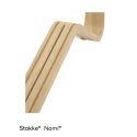 Jedálenská stolička STOKKE Nomi - Oak/Black