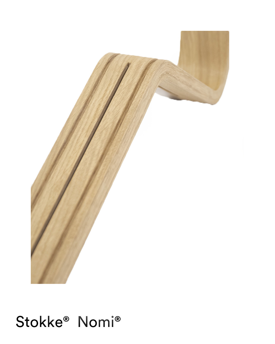 Jedálenská stolička STOKKE Nomi - Oak/Navy