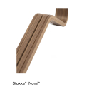 Jedálenská stolička STOKKE Nomi - Walnut/White