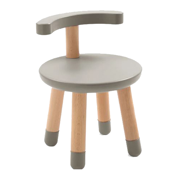 STOKKE MuTable Set stredný ( stolík, stolička, nádoba na ceruzky, odkladacie vrecúško ) - Dove Grey