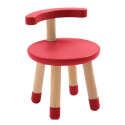 STOKKE MuTable Set stredný ( stolík, stolička, nádoba na ceruzky, odkladacie vrecúško ) - Cherry