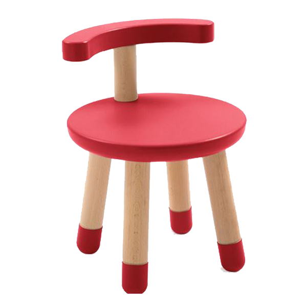 STOKKE MuTable Set stredný ( stolík, stolička, nádoba na ceruzky, odkladacie vrecúško ) - Cherry