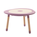 STOKKE MuTable Set stredný ( stolík, stolička, nádoba na ceruzky, odkladacie vrecúško ) - Mauve