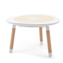 STOKKE MuTable Set stredný ( stolík, stolička, nádoba na ceruzky, odkladacie vrecúško ) - White