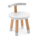 STOKKE MuTable Set stredný ( stolík, stolička, nádoba na ceruzky, odkladacie vrecúško ) - White