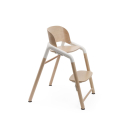 Stolička BUGABOO Giraffe - Neutral wood / White