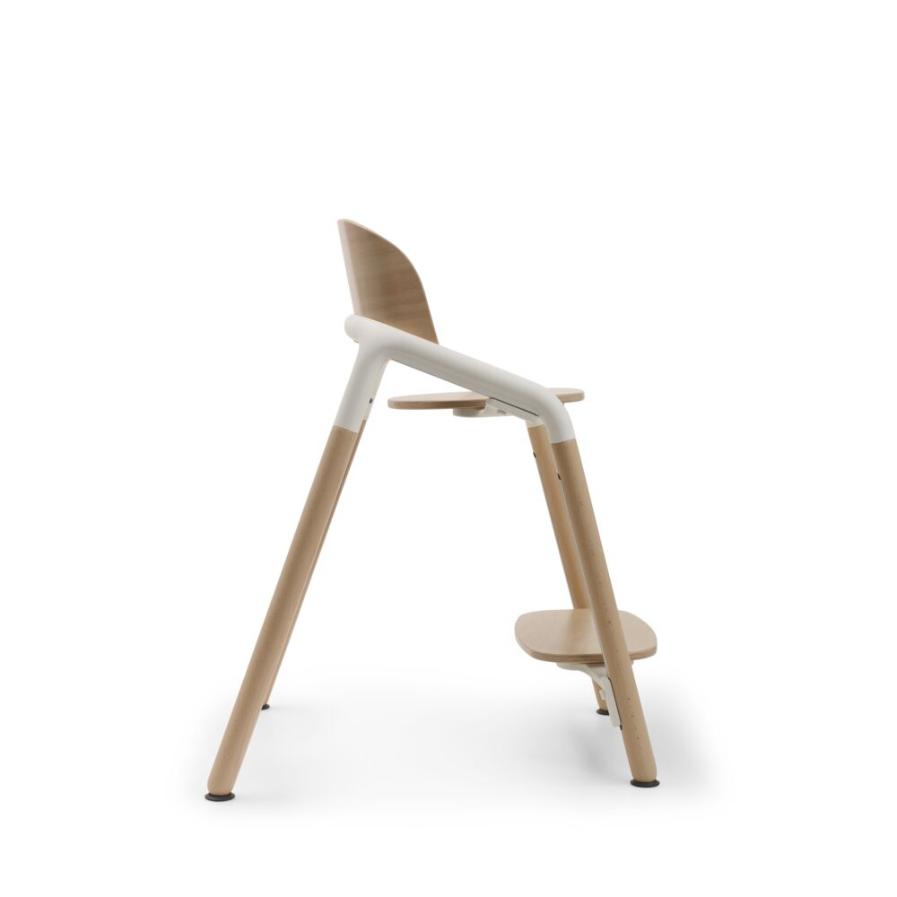 Stolička BUGABOO Giraffe - Neutral wood / White