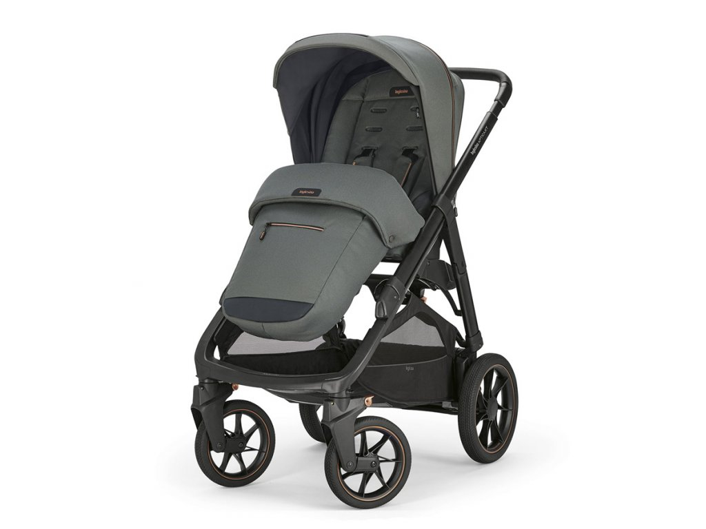 Kočík INGLESINA Aptica XT 2023 s polohovateľnou autosedačkou Darwin Recline i-Size - TAIGA GREEN