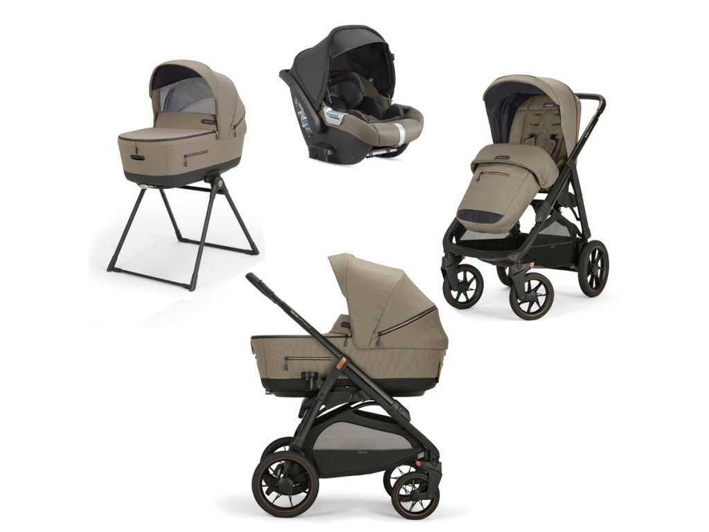 Kočík INGLESINA Aptica XT s polohovateľnou autosedačkou Darwin Recline i-Size - TUAREG BEIGE