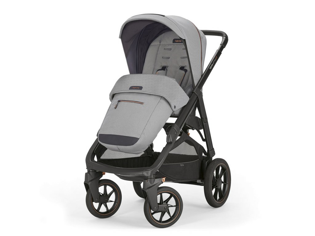 Kočík INGLESINA Aptica XT 2023 s polohovateľnou autosedačkou Darwin Recline i-Size - HORIZON GREY