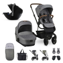 EASYWALKER Harvey3 s 3XL príslušenstvom Exclusive Grey