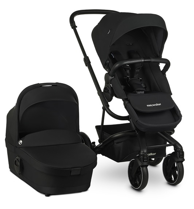 EASYWALKER Harvey3 s 3XL príslušenstvom Shadow Black
