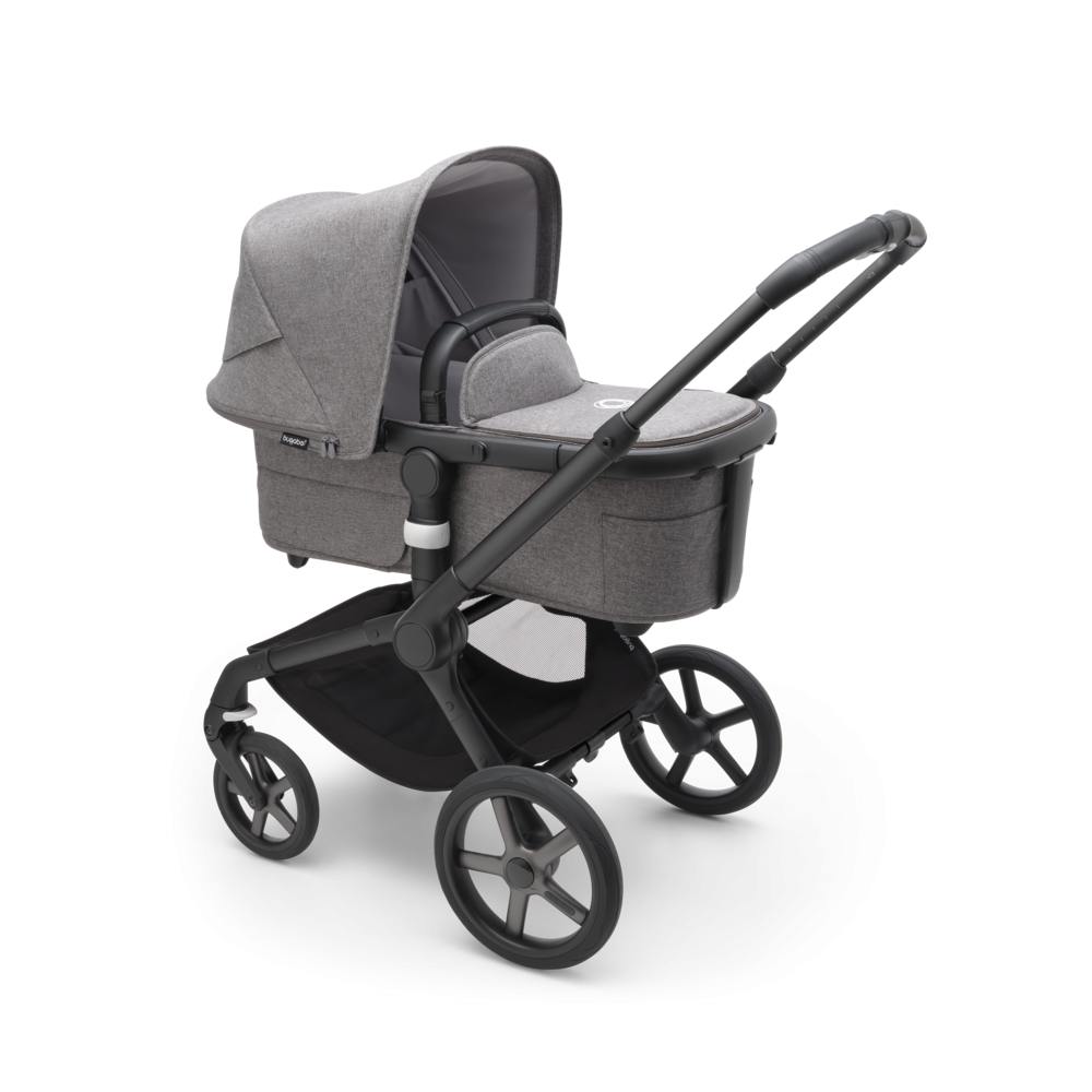 BUGABOO Fox 5 2. kombinácia BLACK/GREY MELANGE/Grey Melange