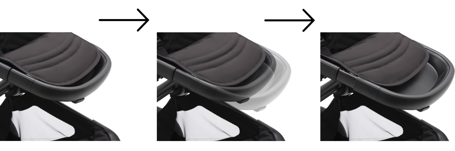 BUGABOO Fox 5 2. kombinácia GRAPHITE/MIDNIGHT BLACK/Midnight Black