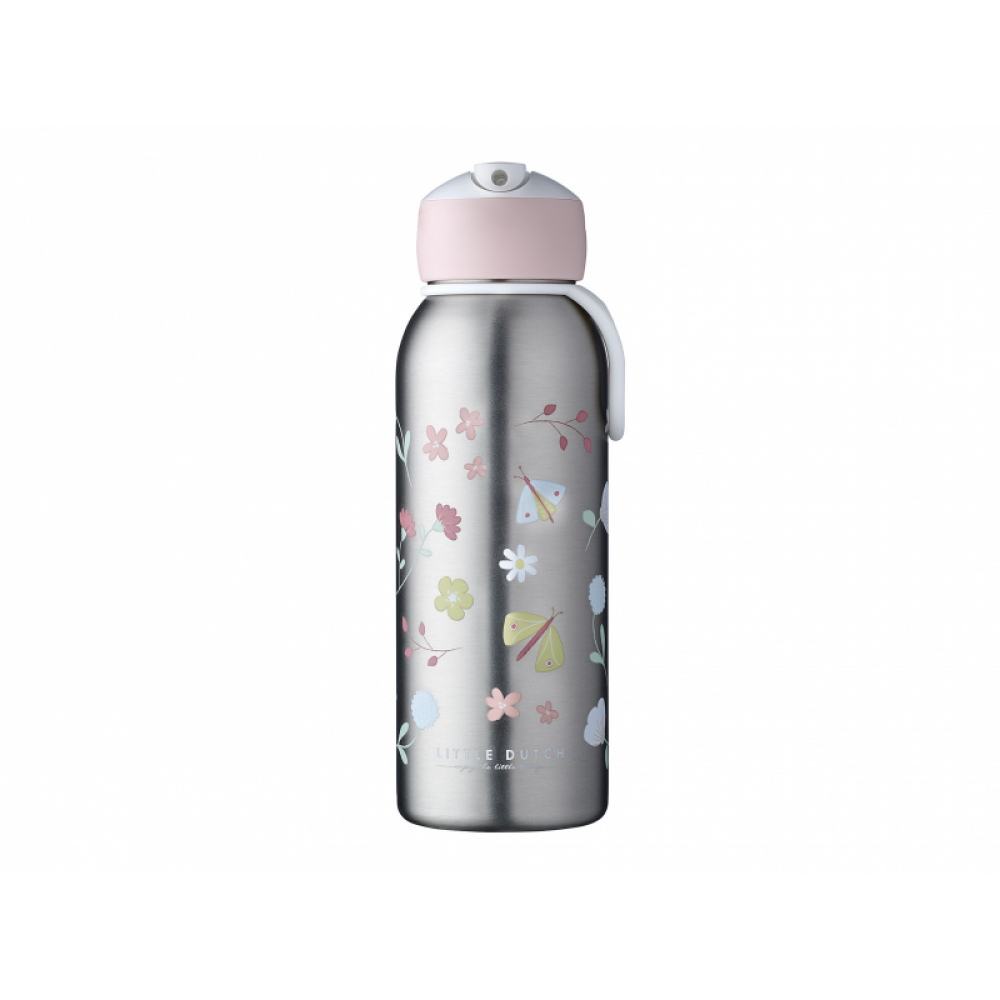 Termoflaša 350 ml LITTLE DUTCH Kvetiny a motýle
