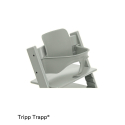 Set STOKKE Tripp Trapp Jedálenská stolička Glacier green, Baby set Glacier green, Pultík White