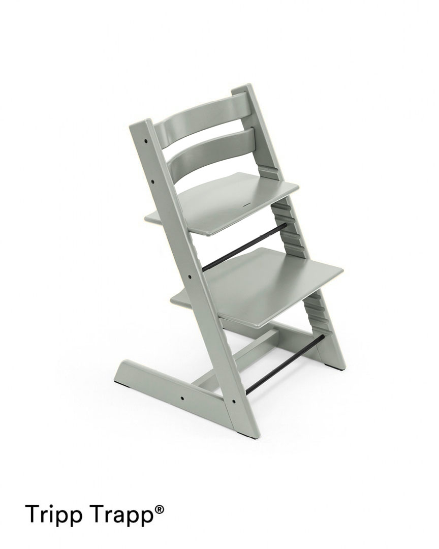 Set STOKKE Tripp Trapp Jedálenská stolička + Newborn set - Glacier green
