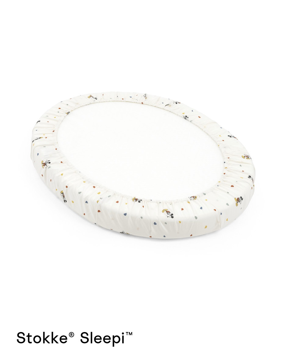 Plachta do postieľky STOKKE Sleepi mini 80 cm V3 Mickey Celebration