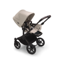 2. kombinácia BUGABOO Donkey 5 Mono Podvozok Black striešky, set textílií DESERT TAUPE