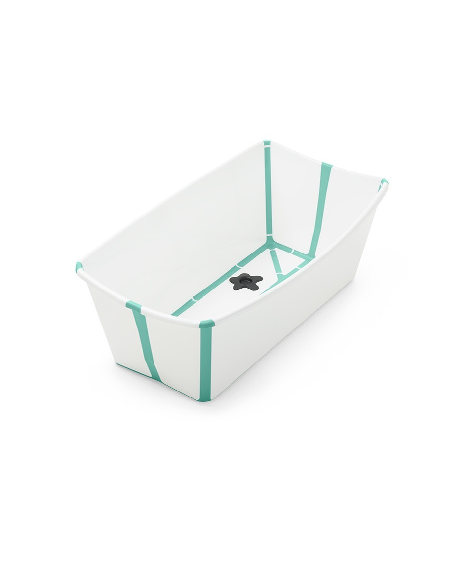 Vanička na kúpanie s termosenzitívnou nálepkou STOKKE Flexi Bath White Aqua